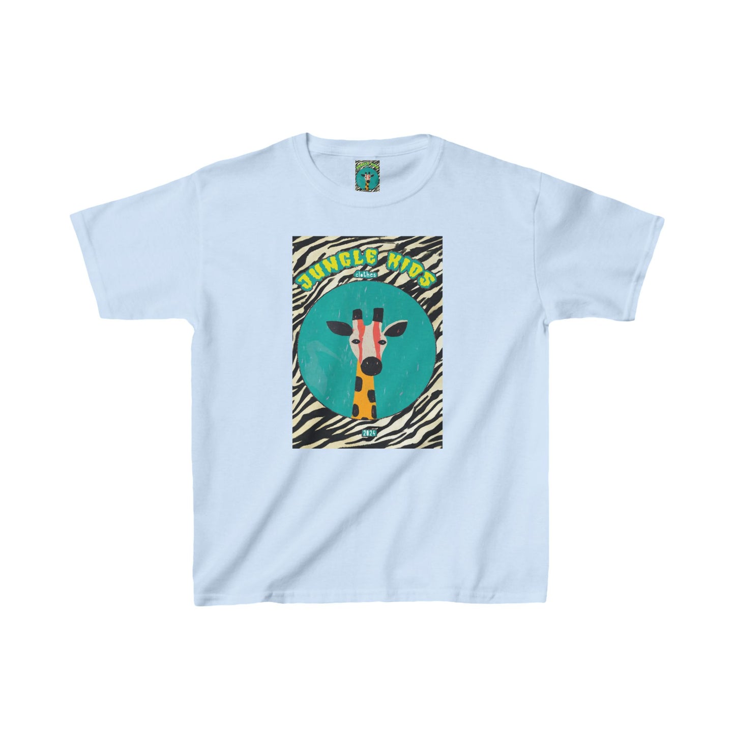 "Giraffa Jungle Kid" Kids Heavy Cotton™ Tee