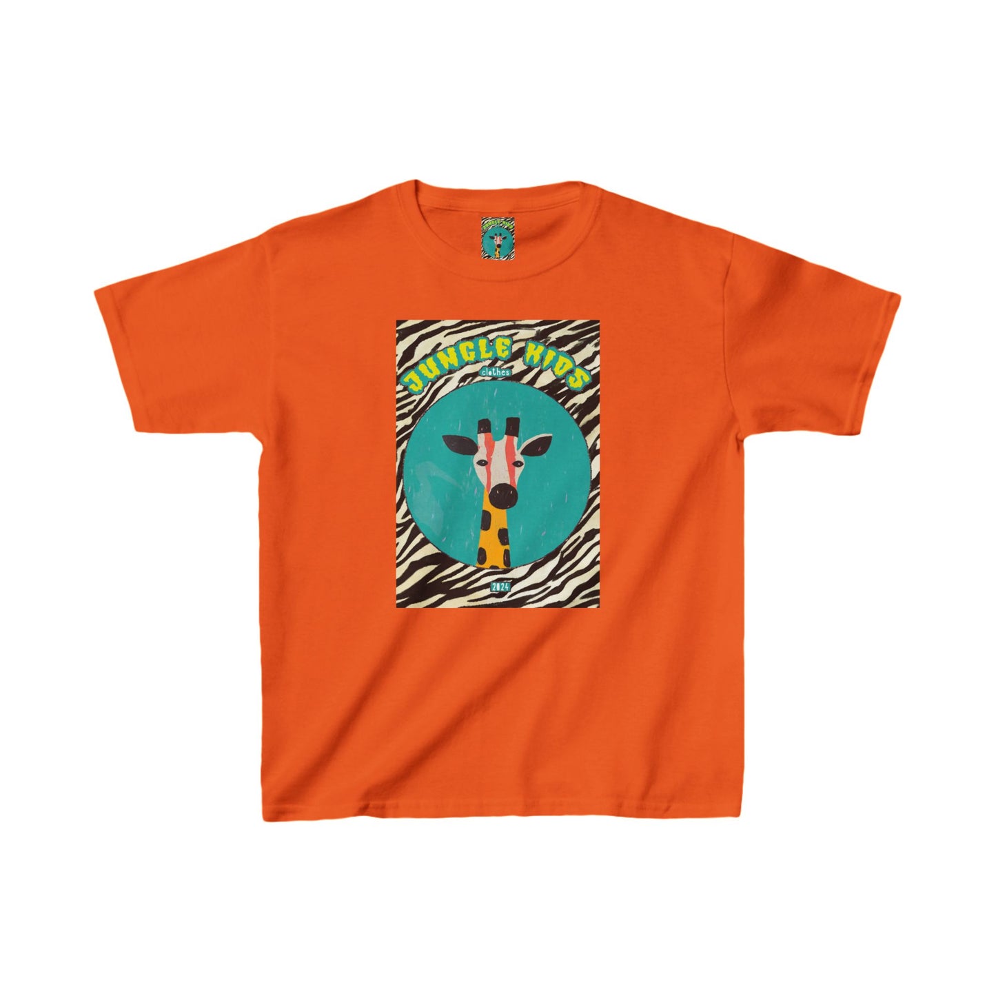 "Giraffa Jungle Kid" Kids Heavy Cotton™ Tee