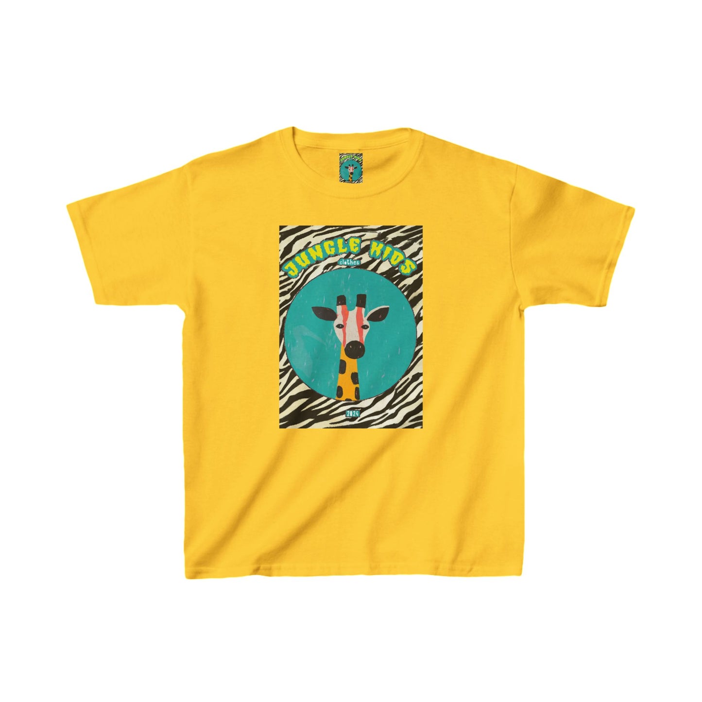 "Giraffa Jungle Kid" Kids Heavy Cotton™ Tee