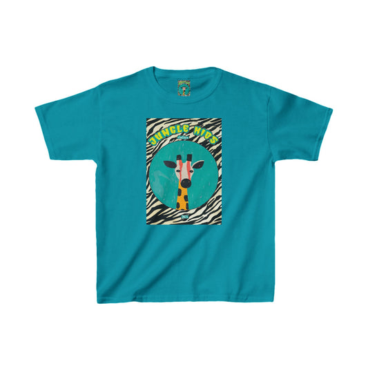 "Giraffa Jungle Kid" Kids Heavy Cotton™ Tee