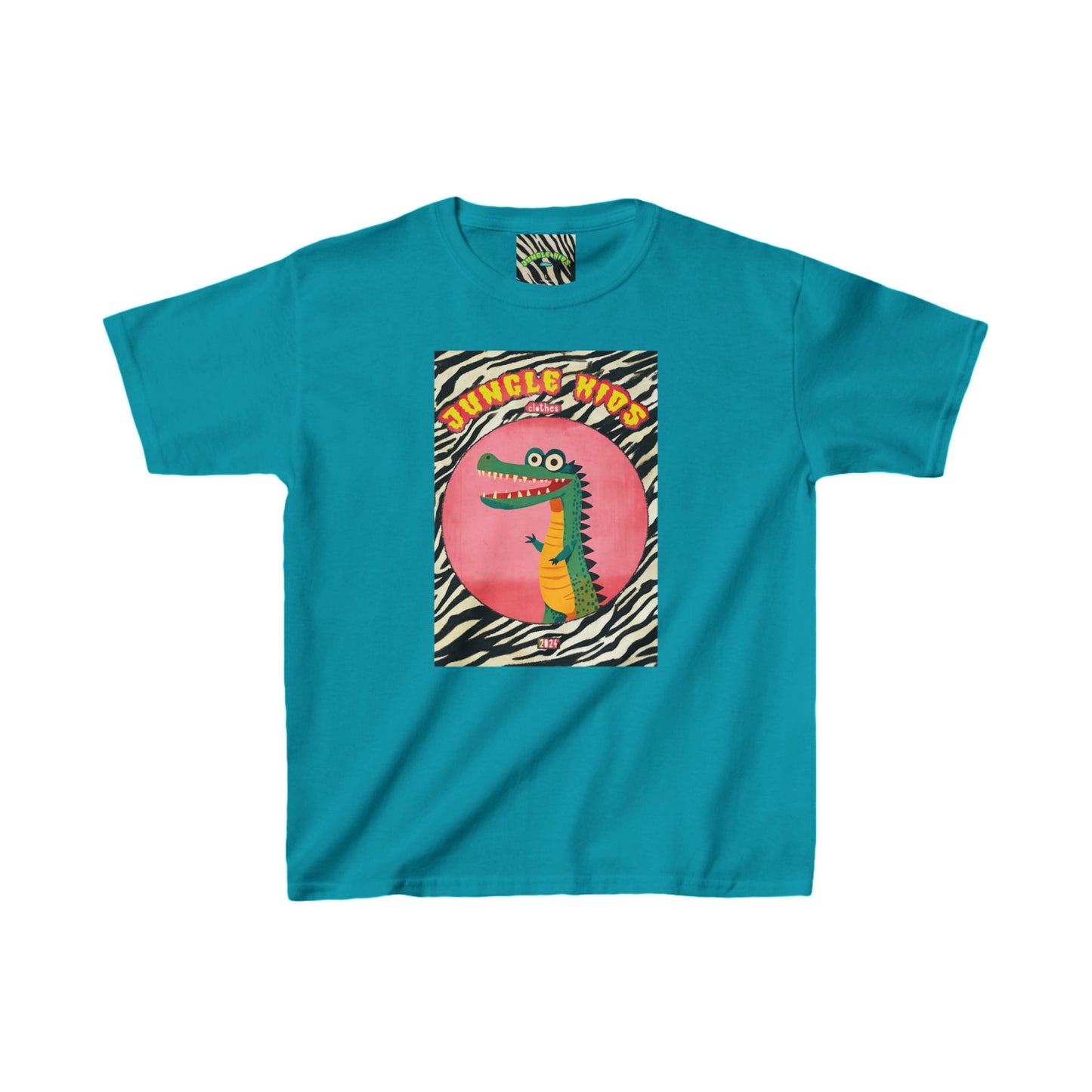 "Kroko Jungle Kid" Kids Heavy Cotton™ Tee