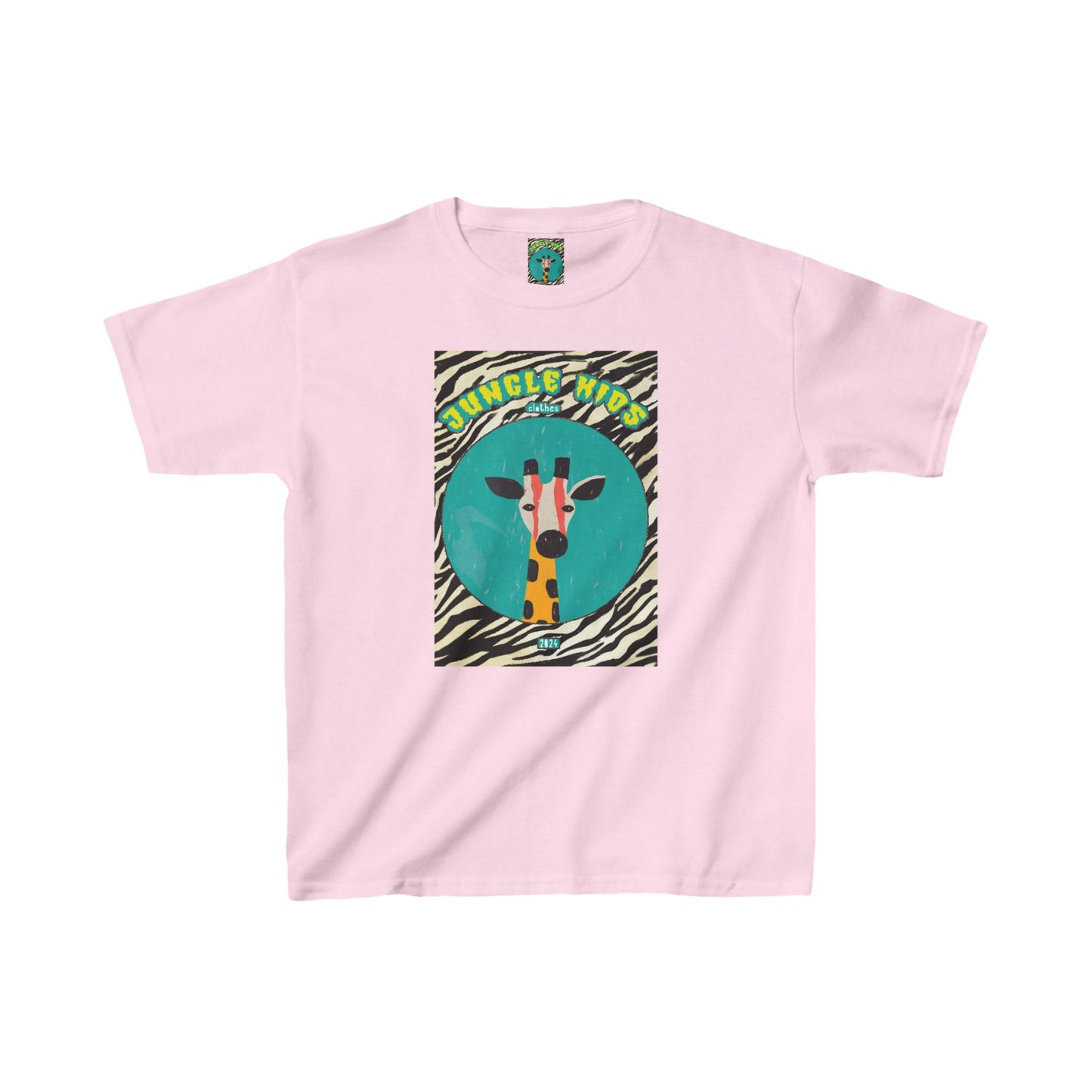 "Giraffa Jungle Kid" Kids Heavy Cotton™ Tee