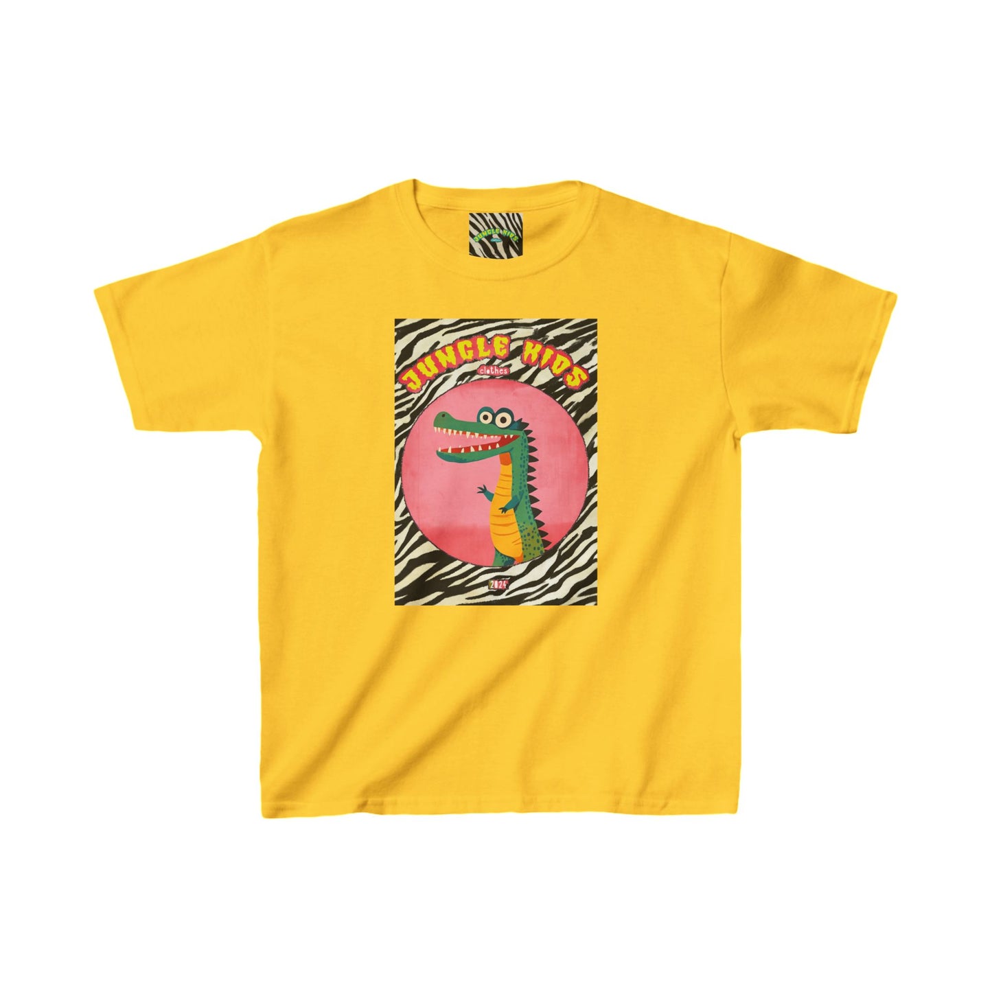 "Kroko Jungle Kid" Kids Heavy Cotton™ Tee