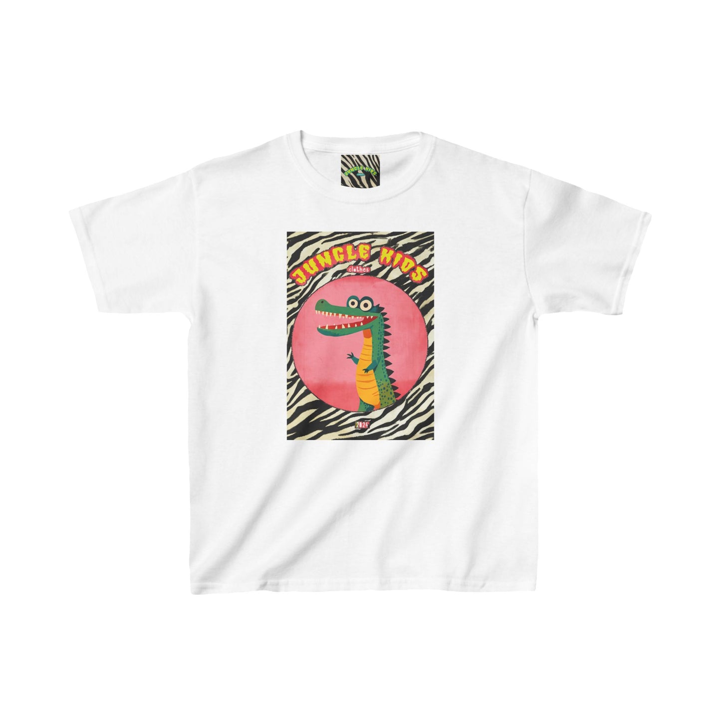 "Kroko Jungle Kid" Kids Heavy Cotton™ Tee