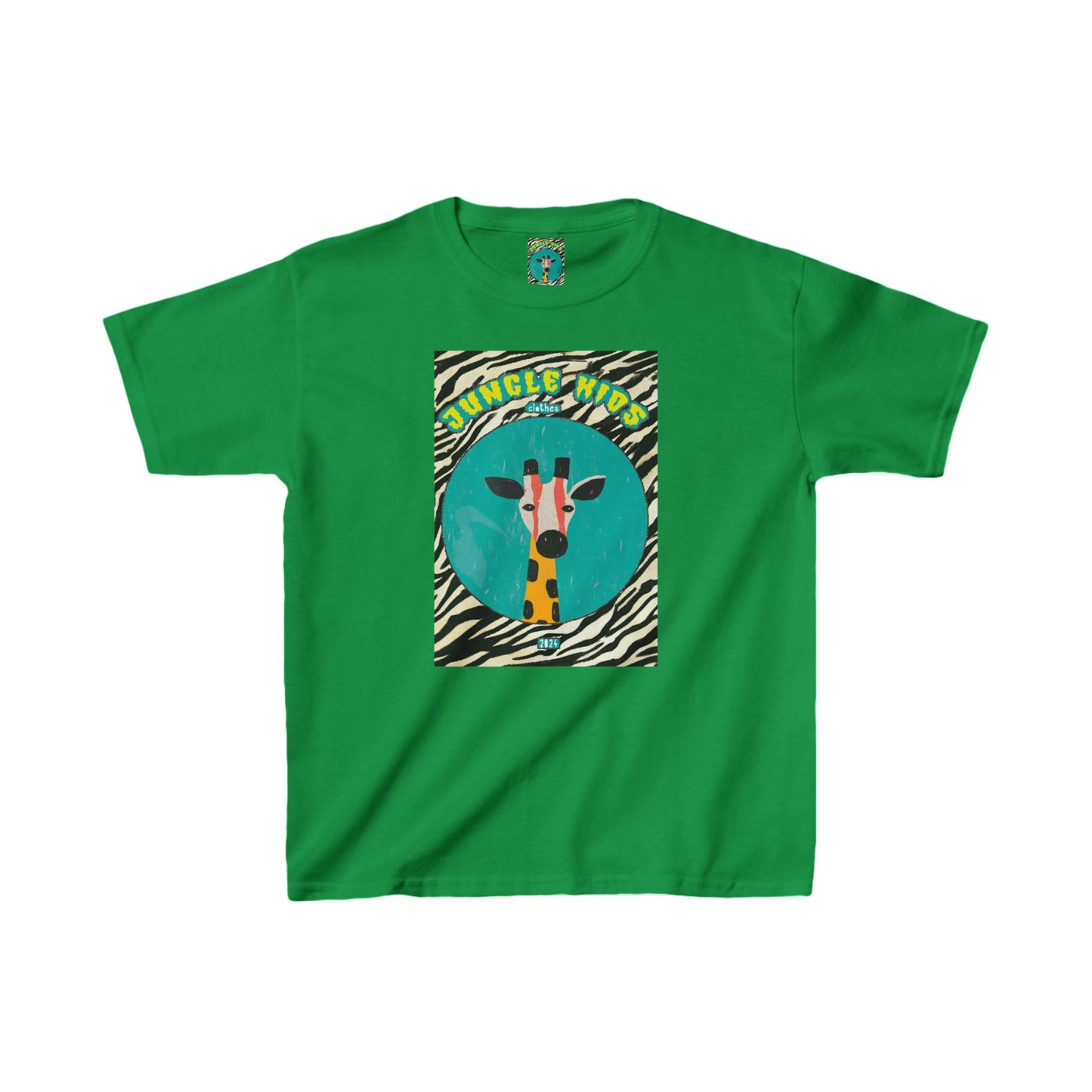 "Giraffa Jungle Kid" Kids Heavy Cotton™ Tee