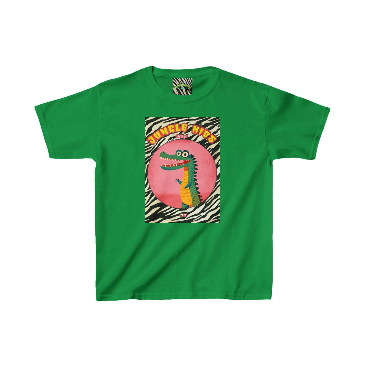 "Kroko Jungle Kid" Kids Heavy Cotton™ Tee