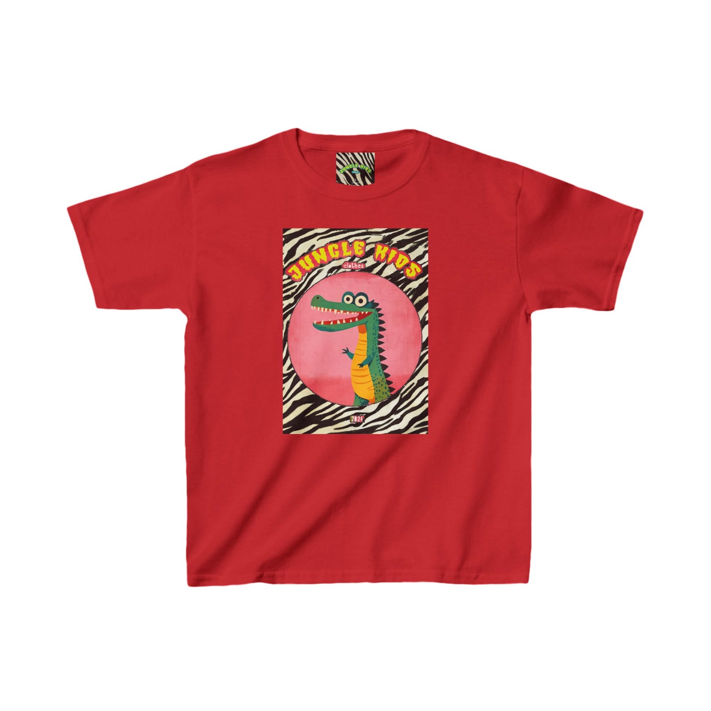 "Kroko Jungle Kid" Kids Heavy Cotton™ Tee