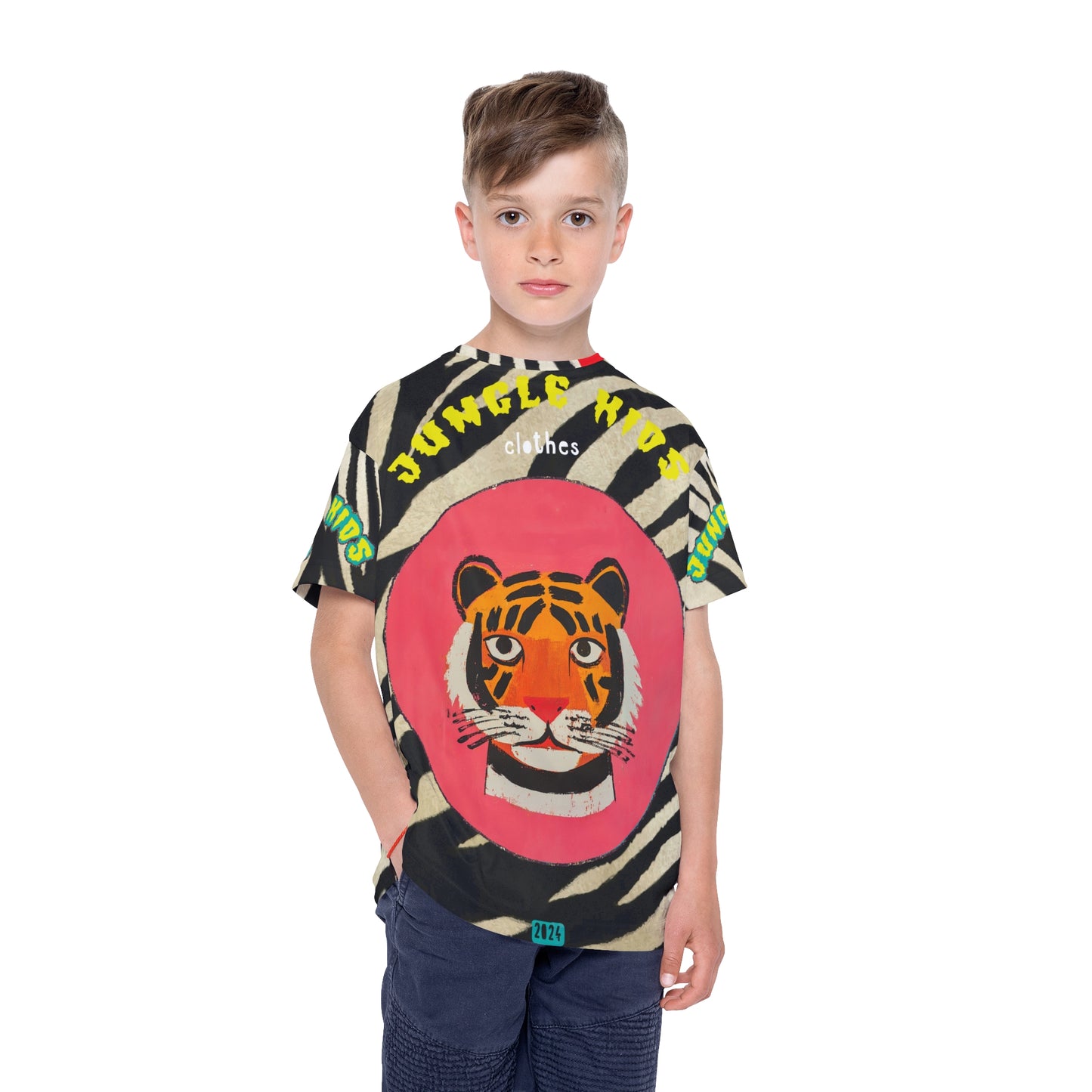 "Tiger Kid" Sports Jersey (AOP)